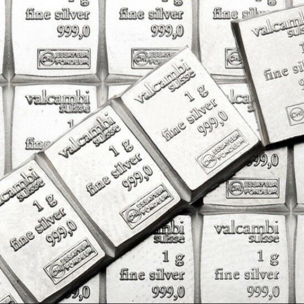 1g 999 Pure Silver Bar